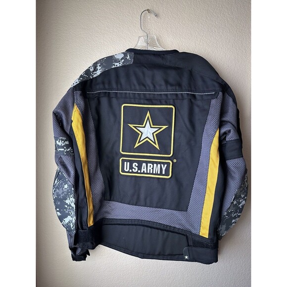 Power Trip Official US Army Tactical Motorcycle Jacket Men’s Size Medium GUC - Picture 11 of 12